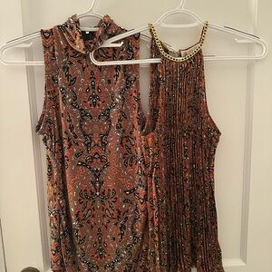 Michael Kors.  2 Sleeveless Blouses.  NWT
